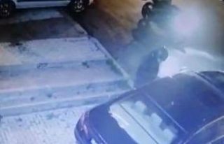 Oto farelerine polisten suçüstü anı güvenlik...