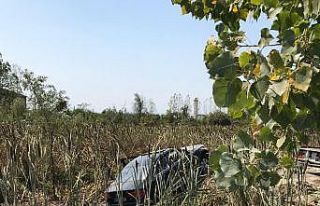 Otomobil bahçeye uçtu: 1 yaralı