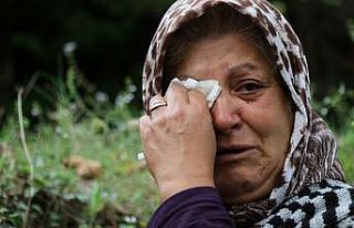 (Özel) 17 senedir harabe evin önünde her gün gözyaşı...
