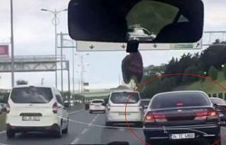 (Özel) İstanbul trafiğinde “makas” terörleri...