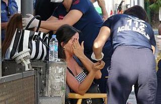 (Özel) Şişli’de lüks aracıyla kaza yapan kadın...