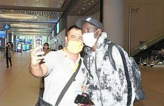 Papiss Cisse, İstanbul’a geldi