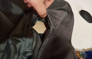 Para dolu ceketi sahibine ulaştırdı