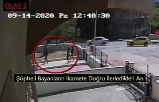 Para kasasını çalan hırsızlar önce kameralara,...