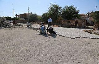 Parke çalışmaları Hoşça Mahallesi’nde devam...