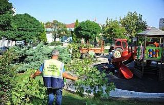 Parklar yenileniyor