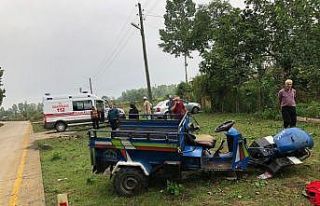 Patpat kazası: 1 yaralı