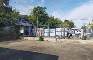 Pazara gelen esnaf da vatandaş da şok yaşadı