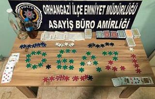 Polisten kumar baskını
