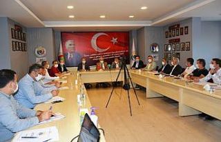 Posbıyık, iş dünyası temsilcileriyle buluştu