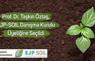 Prof. Dr. Taşkın öztaş, EJP-SOIL danışma kurulu...