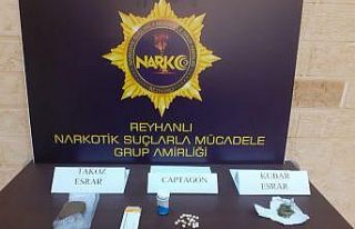 Reyhanlı’da uyuşturucu operasyonları: 5 gözaltı