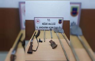 Roma dönemine ait mezarda define arayan 1 kişi yakalandı