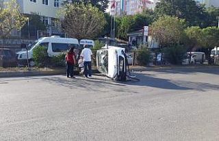 Sahil yolunda kaza: 1 yaralı