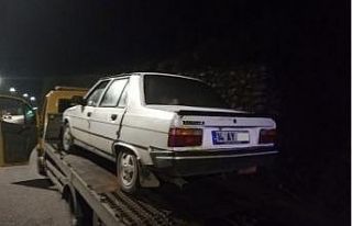 Sahte plakalı sürücü yakalandı