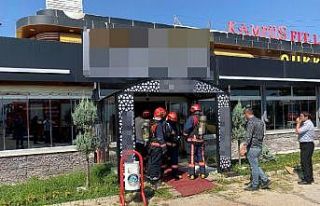 Sakarya’da bulunan bir işletmede çıkan yangın...