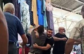 Sakarya’da tezgah açma kavgasında yumruklar havada...