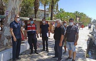 ‘Sakin Şehir’de Covid-19 denetimi