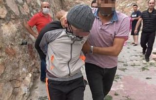 Saklandığı apartmanda çığlıklar üzerine yakalanan...