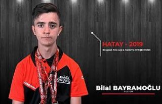 Şampiyonada dereceye girdi milli takıma seçildi