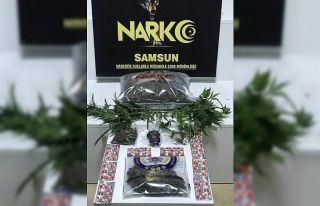 Samsun narkotikten uyuşturucu operasyonu: 2 gözaltı