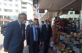 Samsun Valisi Dağlı’dan ’korona’ denetimi