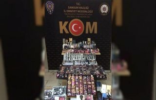 Samsun’da kaçak parfüm ve saat ele geçti