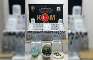 Samsun’da sahte içki operasyonu: 1 gözaltı