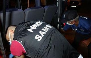 Samsun’da şok narkotik uygulaması