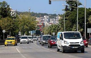 Samsun’da trafiğe kaydı yapılan her 2 araçtan...