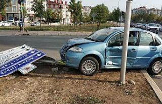 Samsun’da trafik kazası: 1 yaralı