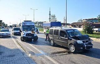 Samsun’da trafik kazası: 5 yaralı