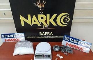 Samsun’da uyuşturucu operasyonu: 3 gözaltı