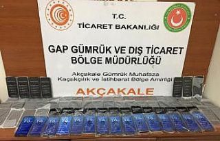 Şanlıurfa’da 79 kaçak cep telefonu ele geçirildi