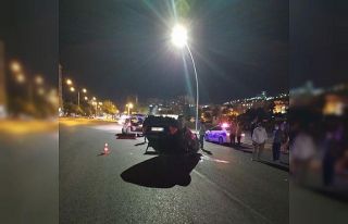 Şanlıurfa’da hızlı giden araç takla attı