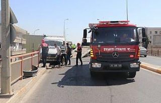 Şanlıurfa’da korkutan kaza