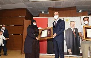 Şanlıurfa’da şehit aileleri ve gazilere devlet...