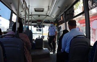 Şanlıurfa’da toplu taşıma araçlarında denetim