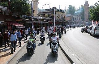 Şanlıurfa’da yüzlerce bisikletli sağlık için...