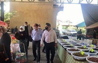 Şaphane pazarında sıkı denetim