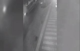 Sarıyer’de rögardaki patlama kamerada