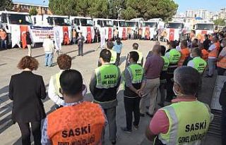 SASKİ’ye 18 yeni araç alındı