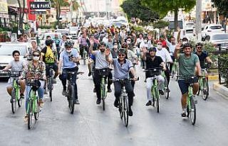 Seçer, Avrupa Hareketlilik Haftası’nda pedal çevirdi