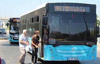 Şehir içi toplu ulaşımda ve konaklama tesislerinde...