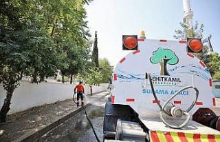 Şehitkamil Belediyesinden dezenfekte çalışması