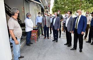 Selçuklu’da korona virüs denetimi