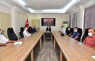 Selendi ilçesindeki Covid-19 çalışmaları değerlendirildi