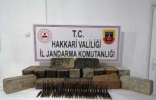 Şemdinli’de uçaksavar mühimmatı ele geçirildi