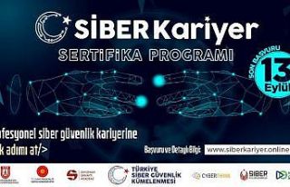 Siber Kariyer Sertifika Programı başlıyor