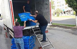 Sıfır atık için kutu desteği
